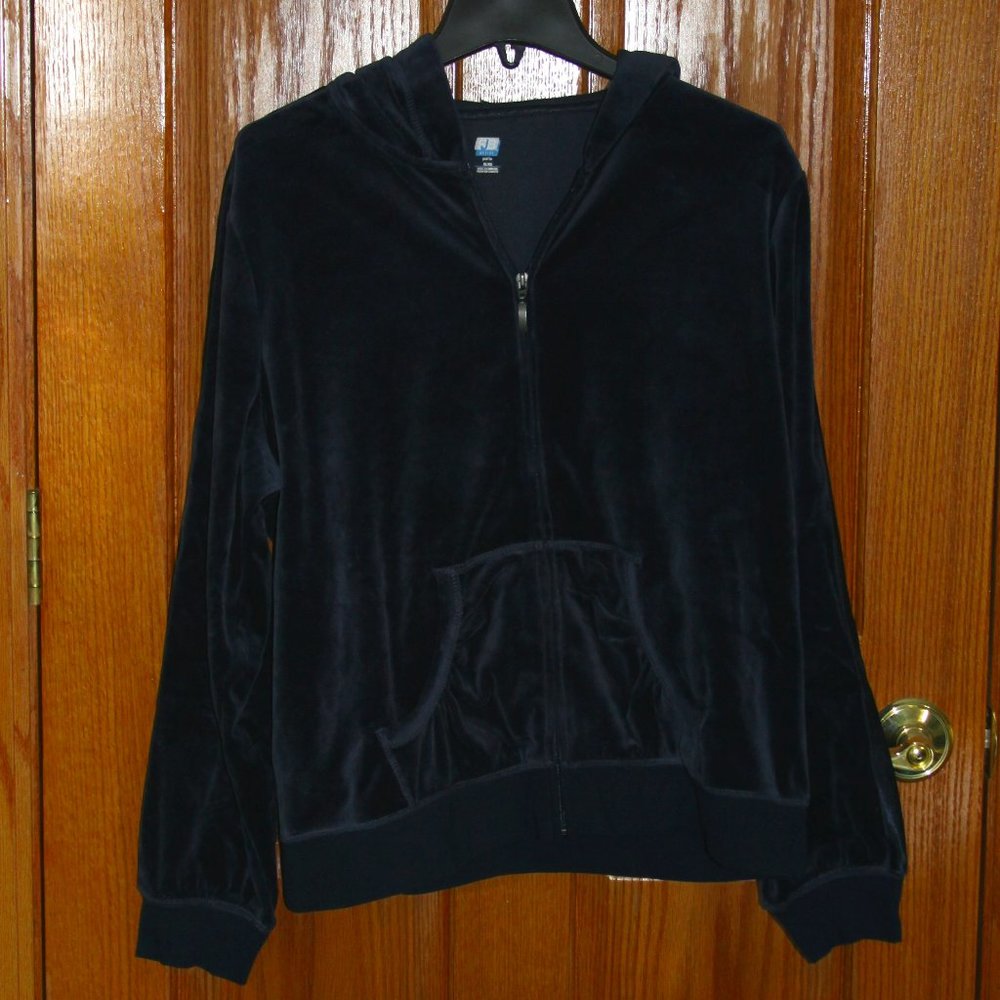 Velour Tracksuit Dark Blue 2 piece SJB Active XL Petite